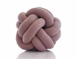 Pluchi Nodo Cushion Cover Cameo Pink