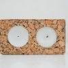 Cork 2 IN 1 Tea Light Holder