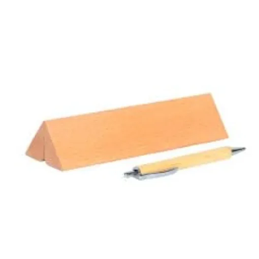 Personalised Wooden Desk Name Plate with Pen holder