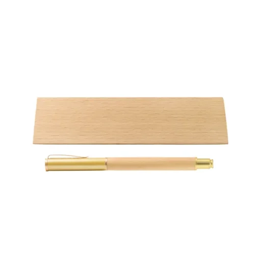 Personalised Wooden Desk Name Plate with Pen holder