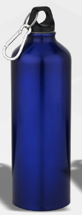Aluminum Bottle Blue BOT 38