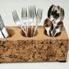 Cork Cutlery Holder