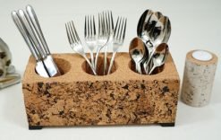 Cork Cutlery Holder