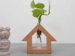 Cork Hut Shape Test Tube Planter