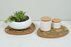 Cork Olive Onal Trivets
