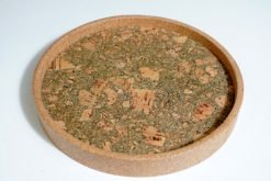 Cork Olive Round Tray