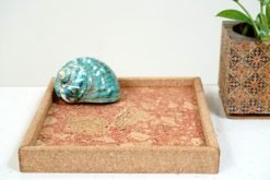 Cork Red Assiago Tray