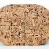 Cork Reviera Oval Table Mat