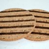 Cork Striped Trivets