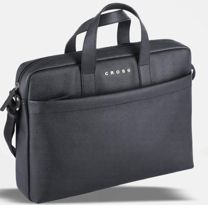 Asgard 14Inch Slim Briefcase - Black