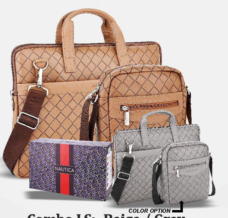 Combo Laptop Bag Sling Bag with Gift Box