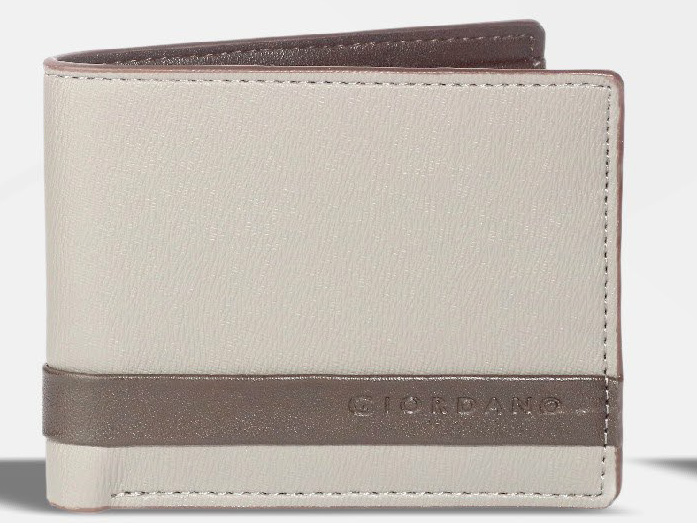 G06 Giordano Wallet Grey-Brown