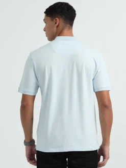 Caslay Organic Cotton Polo T-shirt Ice water .2