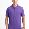Caslay Organic Cotton Polo T-shirt Prism Violet