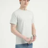 Caslay Organic Crew Neck T-shirt Stom Grey 1 Caslay Organic Crew Neck T-shirt Stom Grey.1