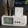 Decider Multifunctional Digital Clock White