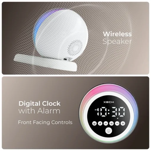 Hue Digital Alarm Clock Speaker 6 Hue Digital Alarm Clock Speaker