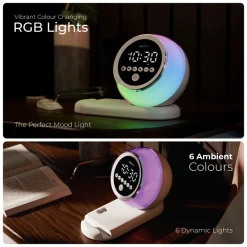 Hue Digital Alarm Clock Speaker 15 Hue Digital Alarm Clock Speaker