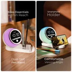 Hue Digital Alarm Clock Speaker 14 Hue Digital Alarm Clock Speaker