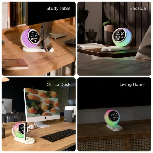 Hue Digital Alarm Clock Speaker 7 Hue Digital Alarm Clock Speaker