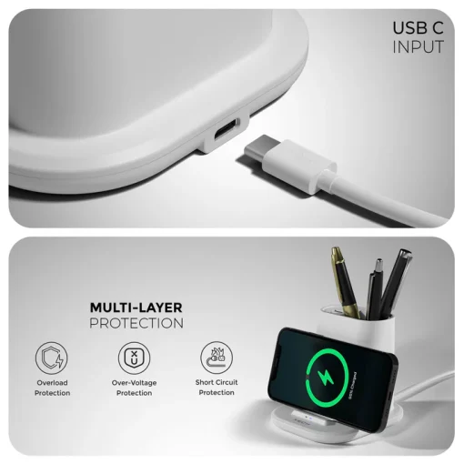Quest Pen Stand with Wireless Charger