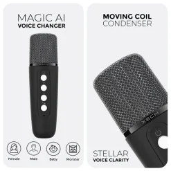 RETRO JAM - Karaoke Speaker with Mic