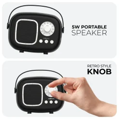 RETRO JAM - Karaoke Speaker with Mic