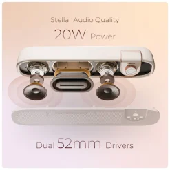 Retronaut Sound Bar 20W Stereo Sound