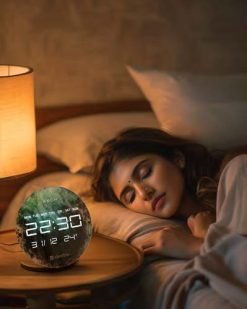 Solaris X (Customised) Desktop Clock Speaker