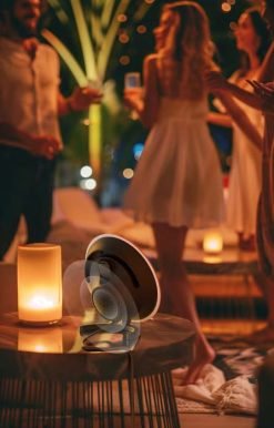 Solaris X (Customised) Desktop Clock Speaker