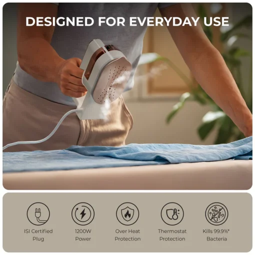 Steam X Cream 4 in 1 Steam Iron for Clothes