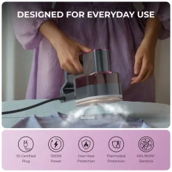 Steam X Purple 4 in 1 Steam Iron for Clothes