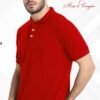 Swiss Military Polo T-Shirt Red