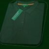 UCB Polo Neck Cotton T-shirt Bottle Green Female
