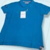 USPA Polo Neck T-shirt Blue Atoll Female