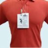 USPA Polo Neck T-shirt Orange