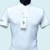 USPA Polo Neck T-shirt White