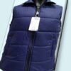 USPA Quilted Jacket Sleeveless Blue