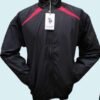USPA Windcheater Jacket Black with Red
