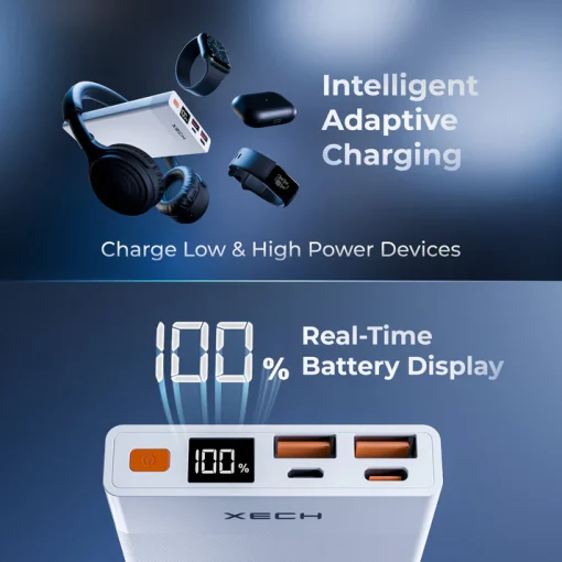 X-Charge Power Bank 10000 MAH Black 5 X-Charge Power Bank 10000 MAH
