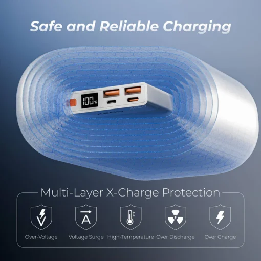 X-Charge Power Bank 10000 MAH Black 8 X-Charge Power Bank 10000 MAH