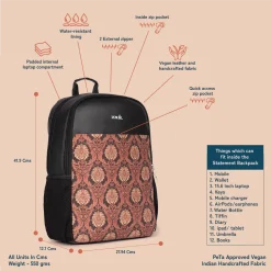 Jodhpur Damask Statement Backpack