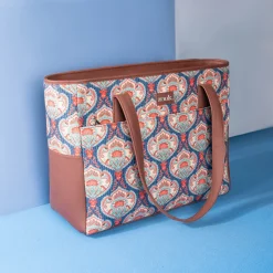 Kovil Blue Diaper Bag