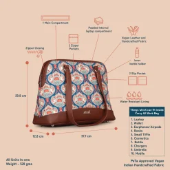 Kovli Blue carry All Work Bag