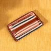 QUTUB STRIPES CLASSIC ZIPPER WALLET (CFC)