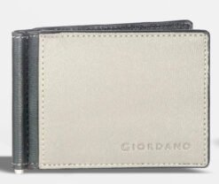G09 Giordano Money Clip Wallet Grey-Black