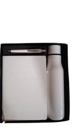 Treggen White 3 in 1 Gift set (Sipper bottle, pen , diary) EK374425