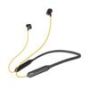 Black Yellow EnSport Bluetooth Neckband EVM NB 027