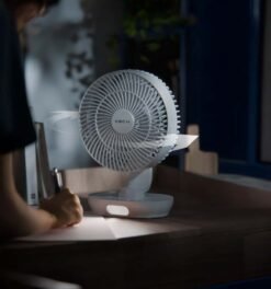 Breeze Rechargeable Fan with Lamp