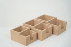 Cork 2 Compartment Bar Caddy